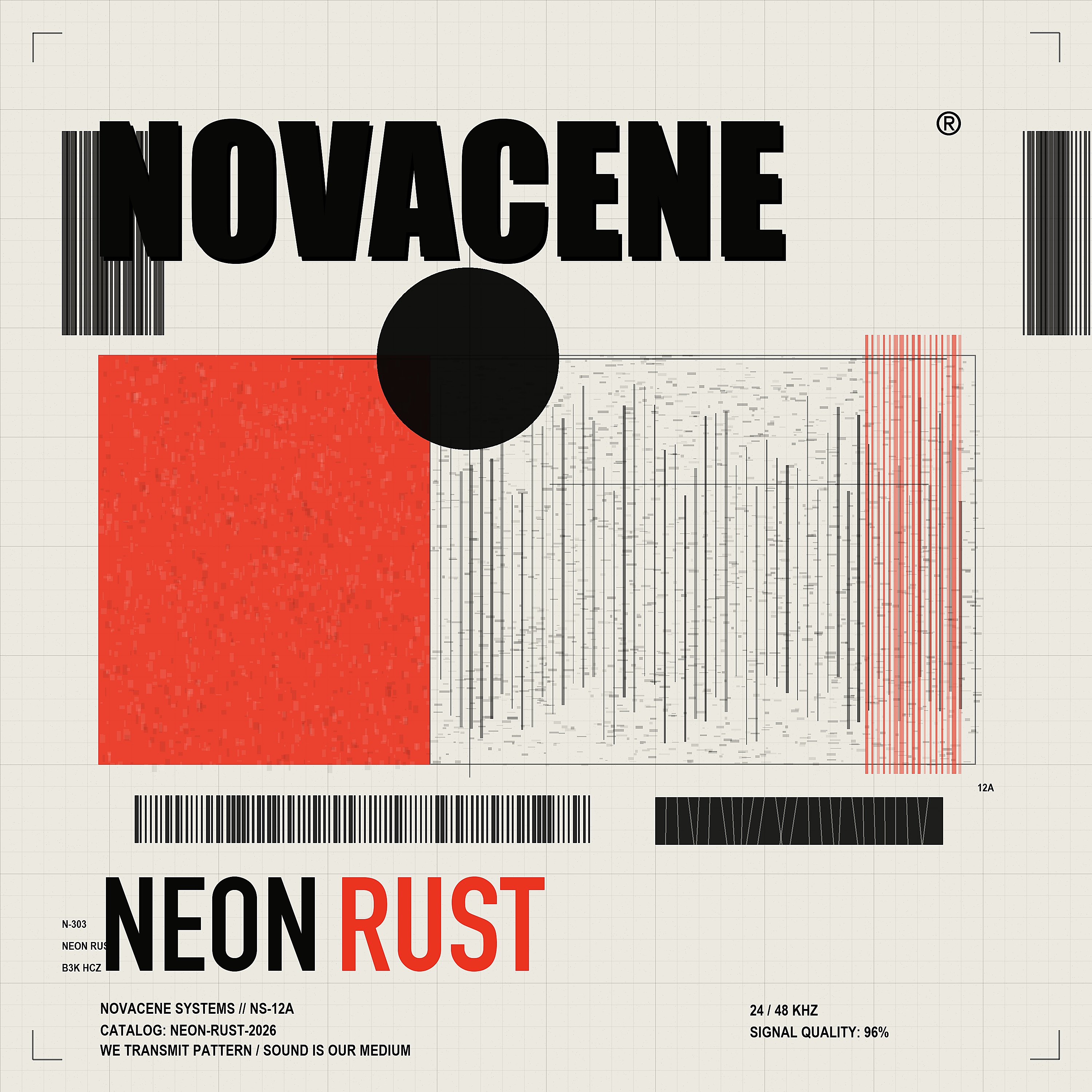 Novacene Neon Rust album cover